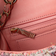 Mini Rectangular Classic Tweed Braid Flap