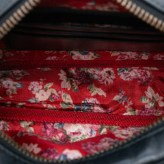 Mini Quilted Leather Web Trapuntata Crossbody