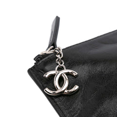 Large Calfskin Feministe Maize Feminine Pouch