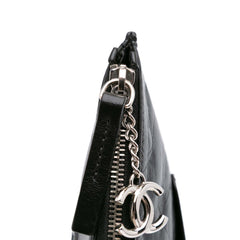 Large Calfskin Feministe Maize Feminine Pouch