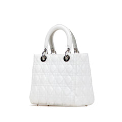 Medium Lambskin Cannage Lady Dior