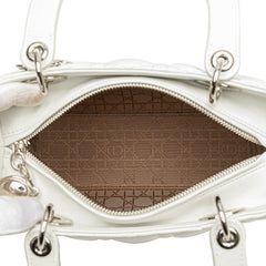 Medium Lambskin Cannage Lady Dior