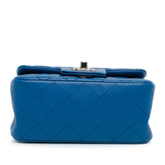 Mini Square Classic Lambskin Single Flap_3