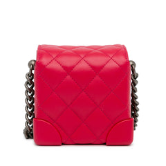 Mini Lambskin Trunk Like Crossbody