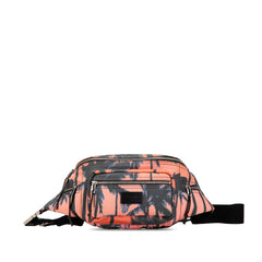 Printed Nylon Palm Tree Nuxx Belt Bag