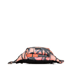 Printed Nylon Palm Tree Nuxx Belt Bag