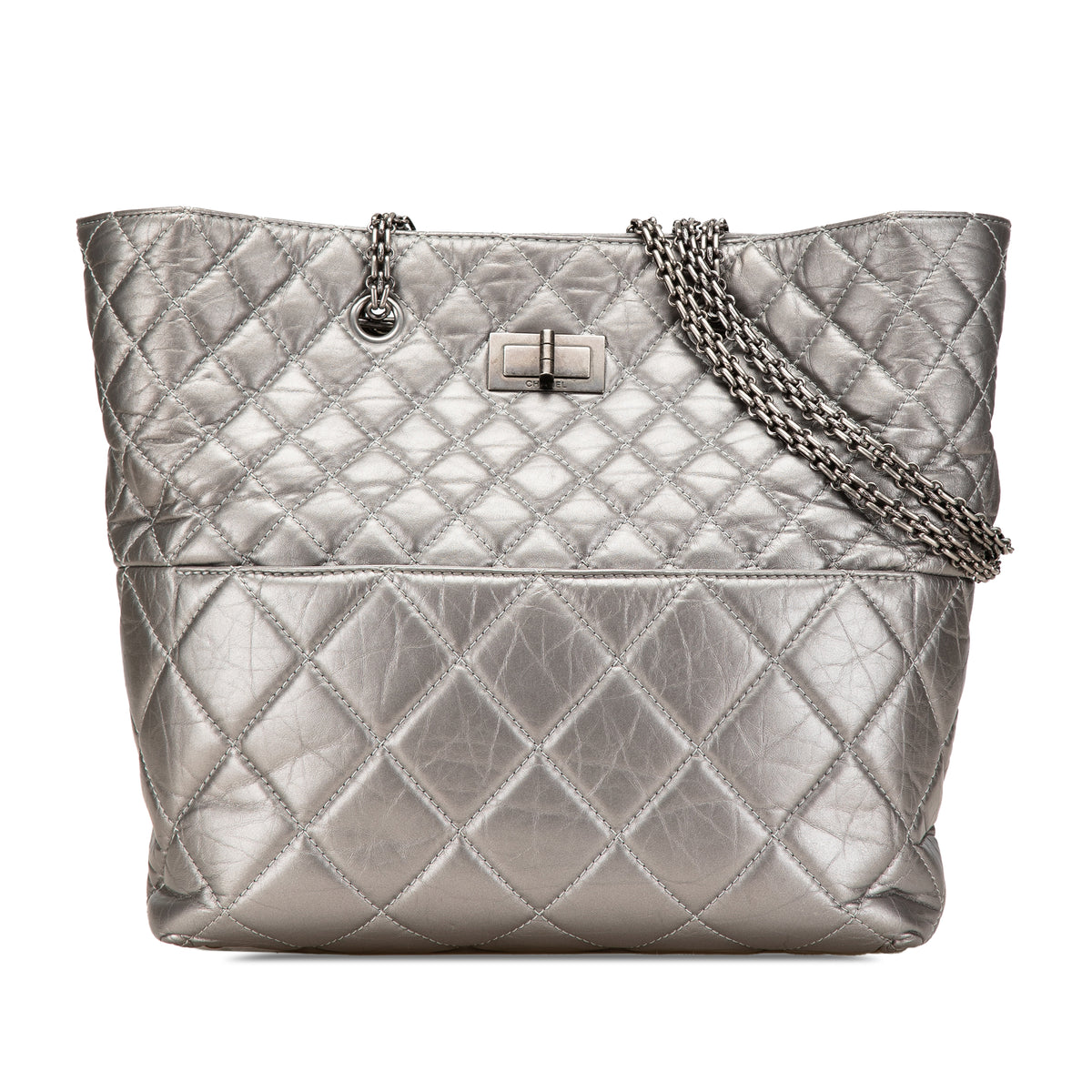 Reissue 2.55 Quilted Aged Calfskin Tote