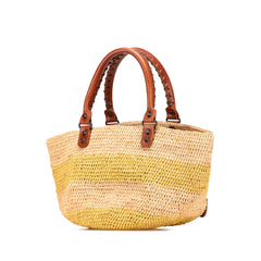 Raffia Motocross Classic Panier Basket Tote
