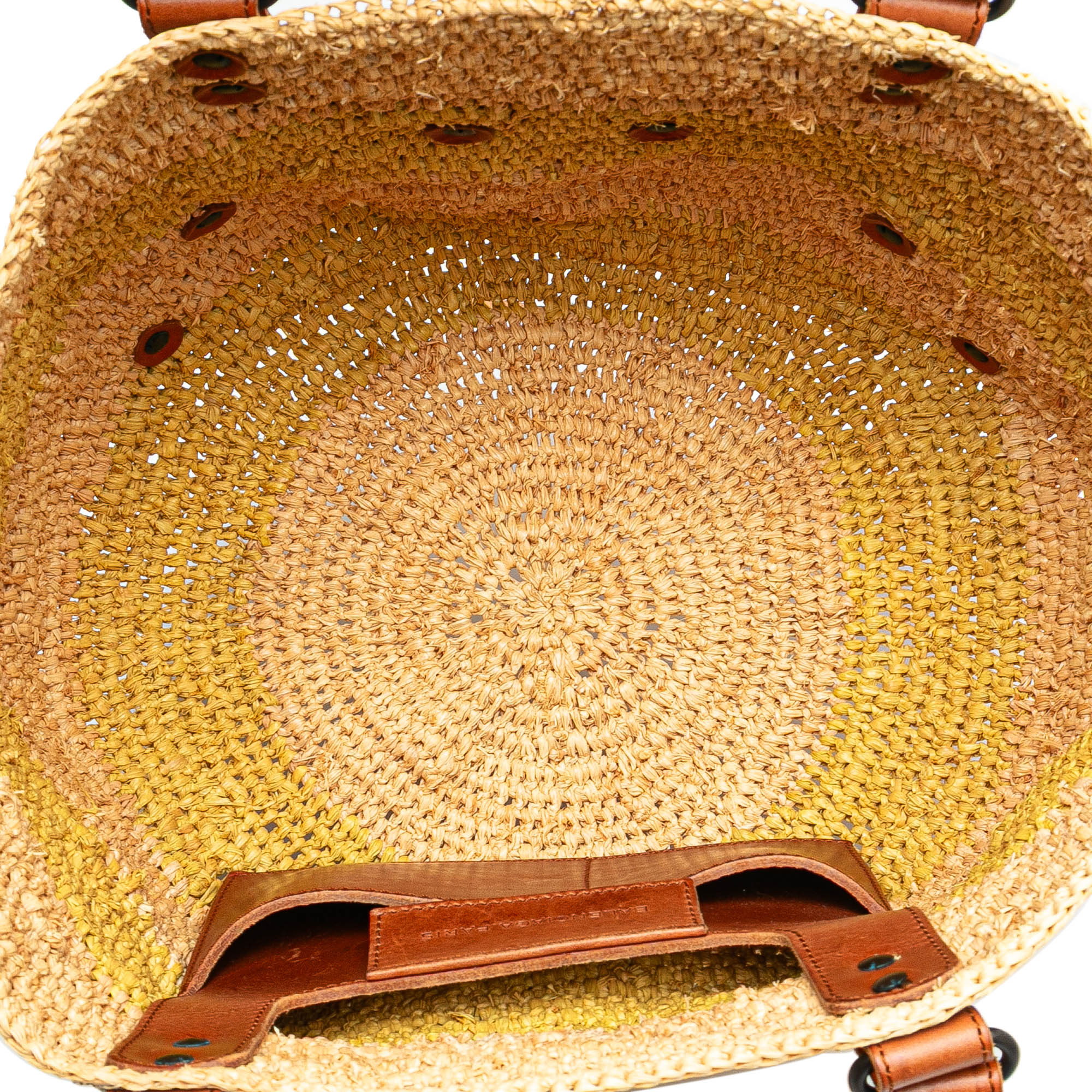 Raffia Motocross Classic Panier Basket Tote