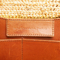 Raffia Motocross Classic Panier Basket Tote
