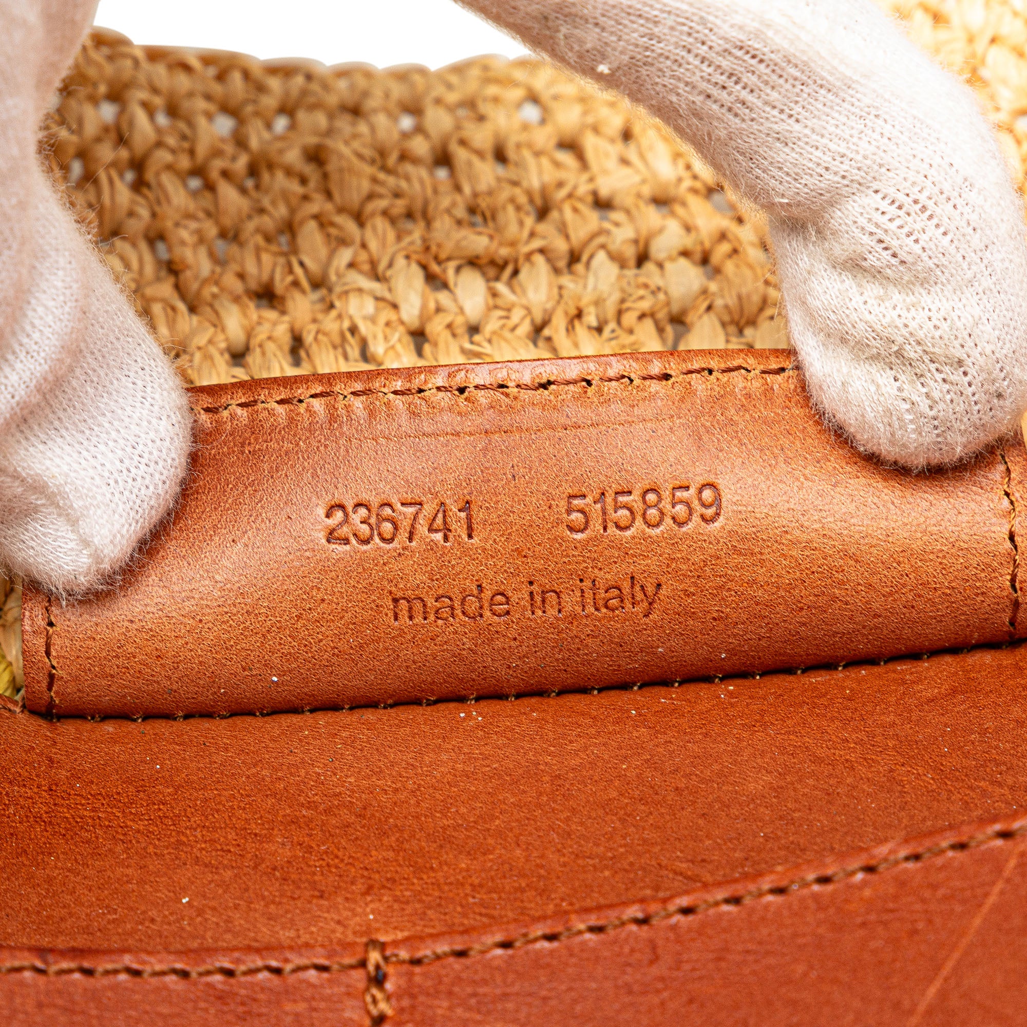 Raffia Motocross Classic Panier Basket Tote