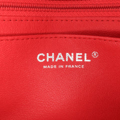 Mini Rectangular Bicolor Patent Single Flap