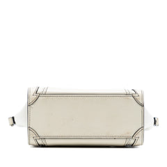 Nano Leather Luggage Tote