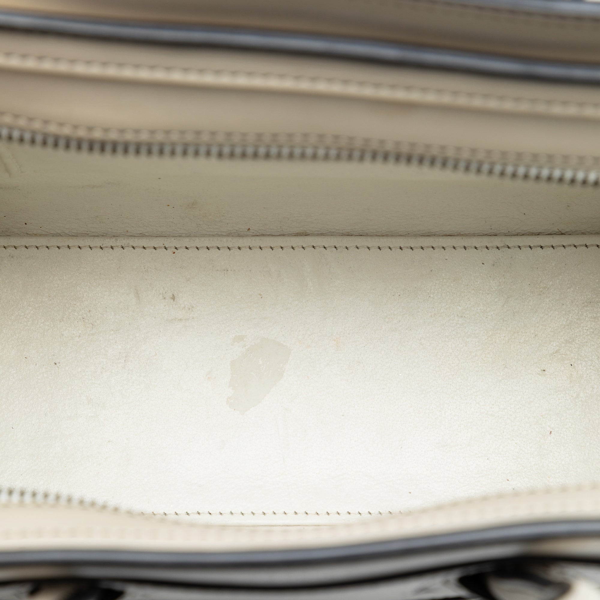 Nano Leather Luggage Tote