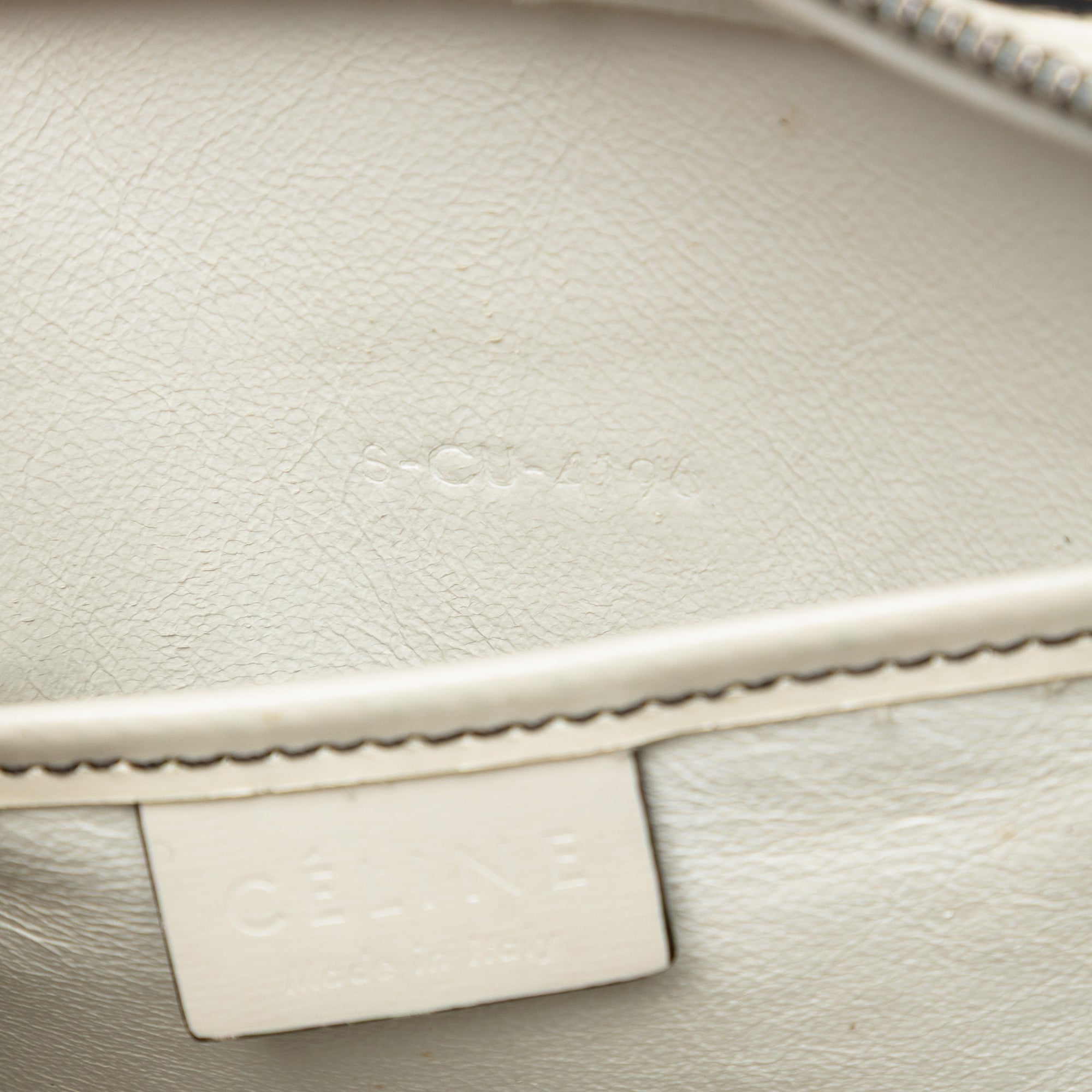 Nano Leather Luggage Tote