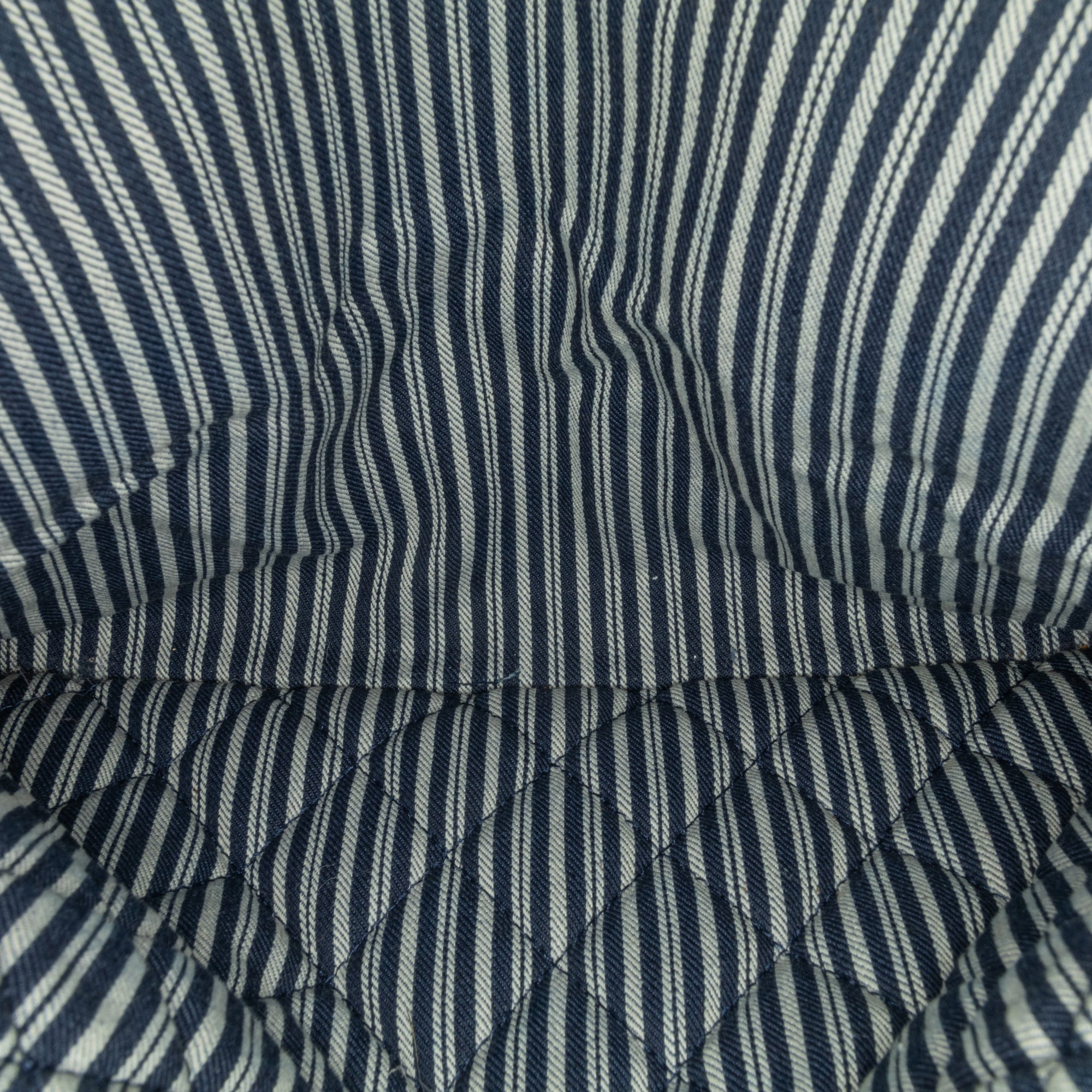 Medium Classic Canvas Sequin Stripes Double Flap