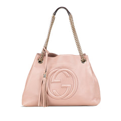 Medium Leather Soho Chain Tote