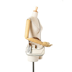 Medium GG Canvas New Bamboo Satchel