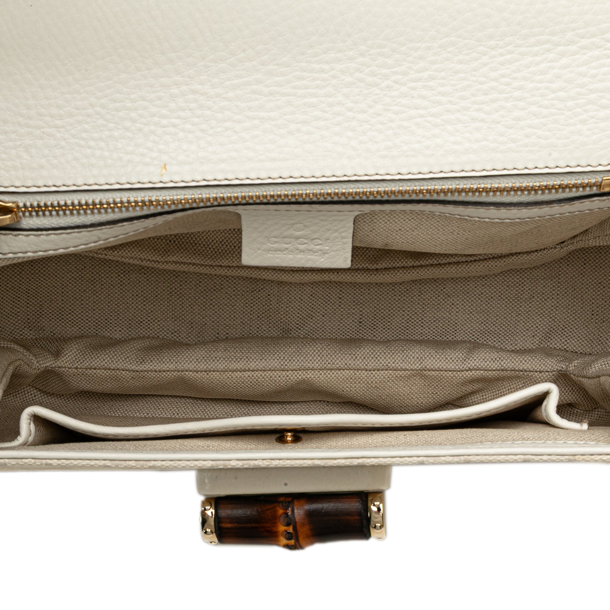 Medium GG Canvas New Bamboo Satchel