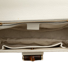 Medium GG Canvas New Bamboo Satchel