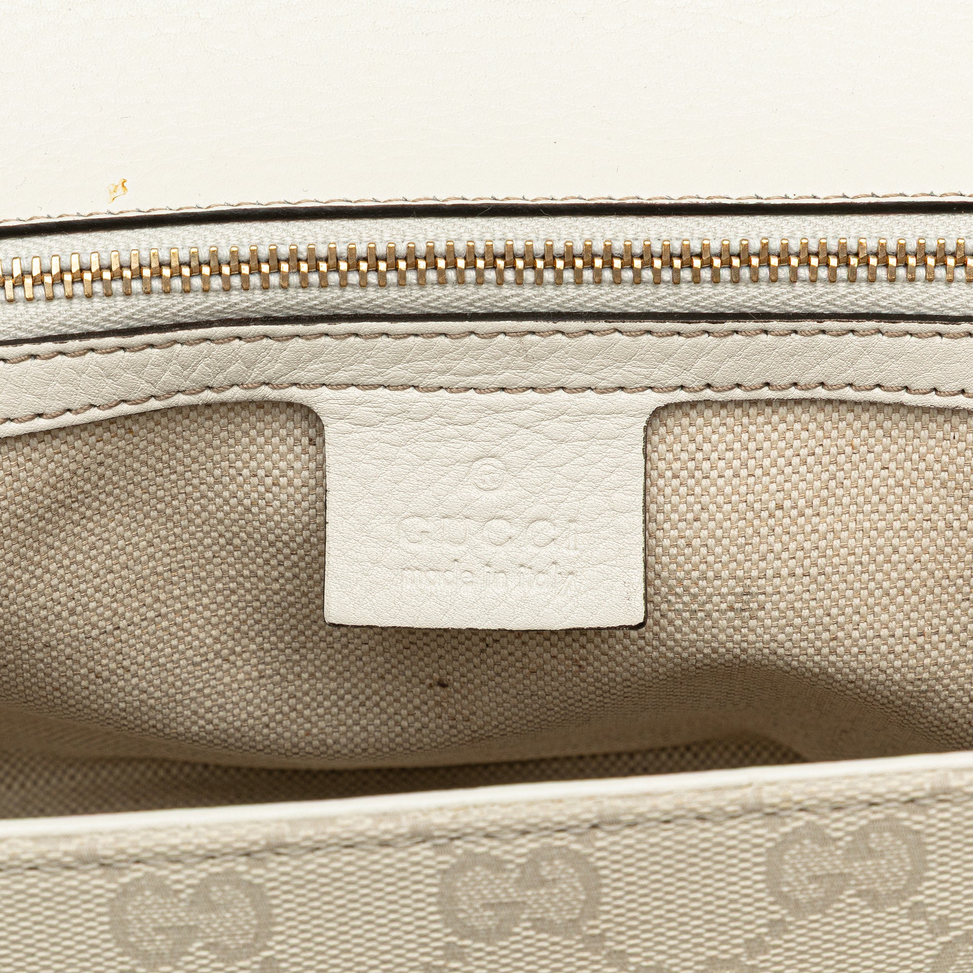 Medium GG Canvas New Bamboo Satchel