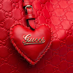 Medium Guccissima Valentine Top Handle Bag
