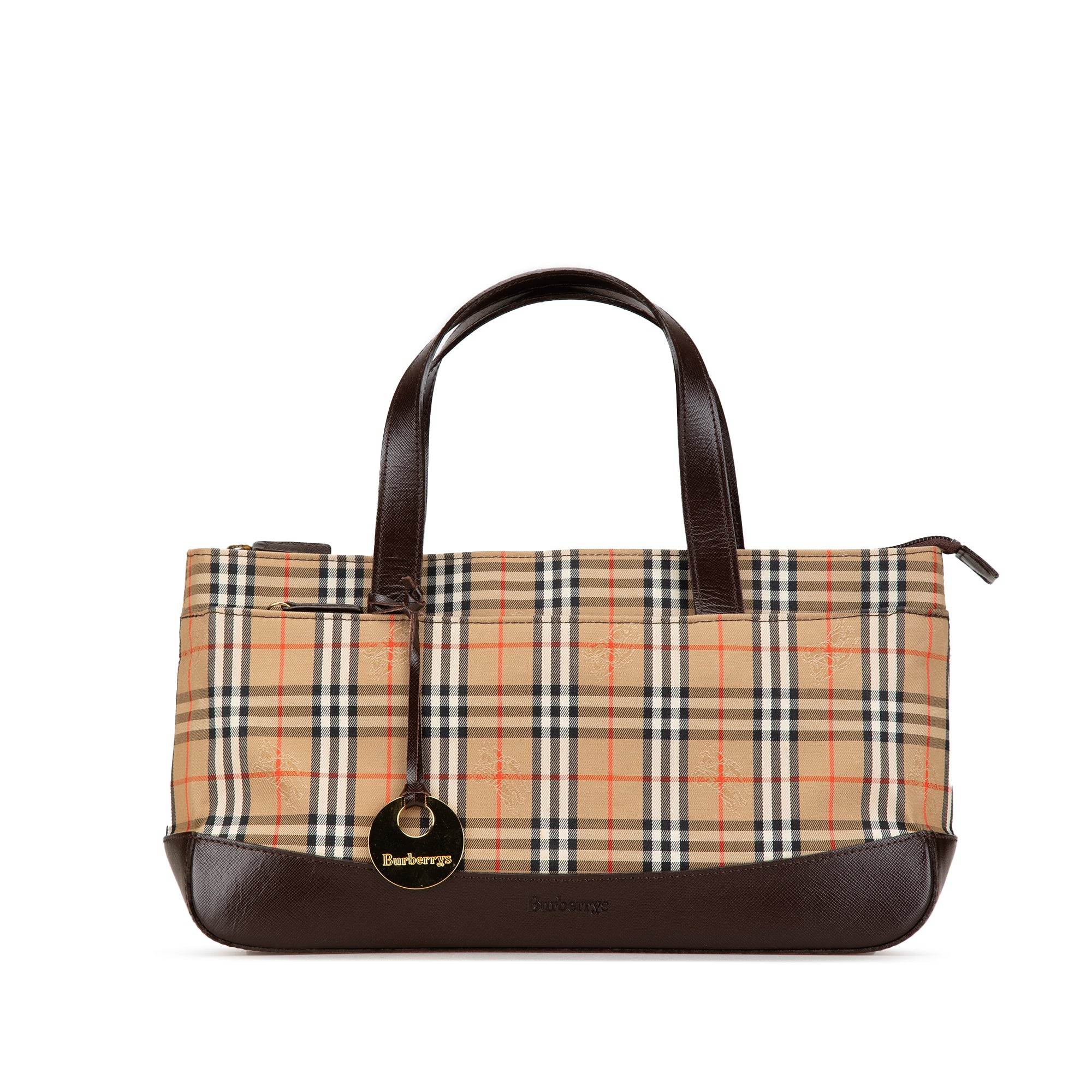 Haymarket Check Canvas Handbag