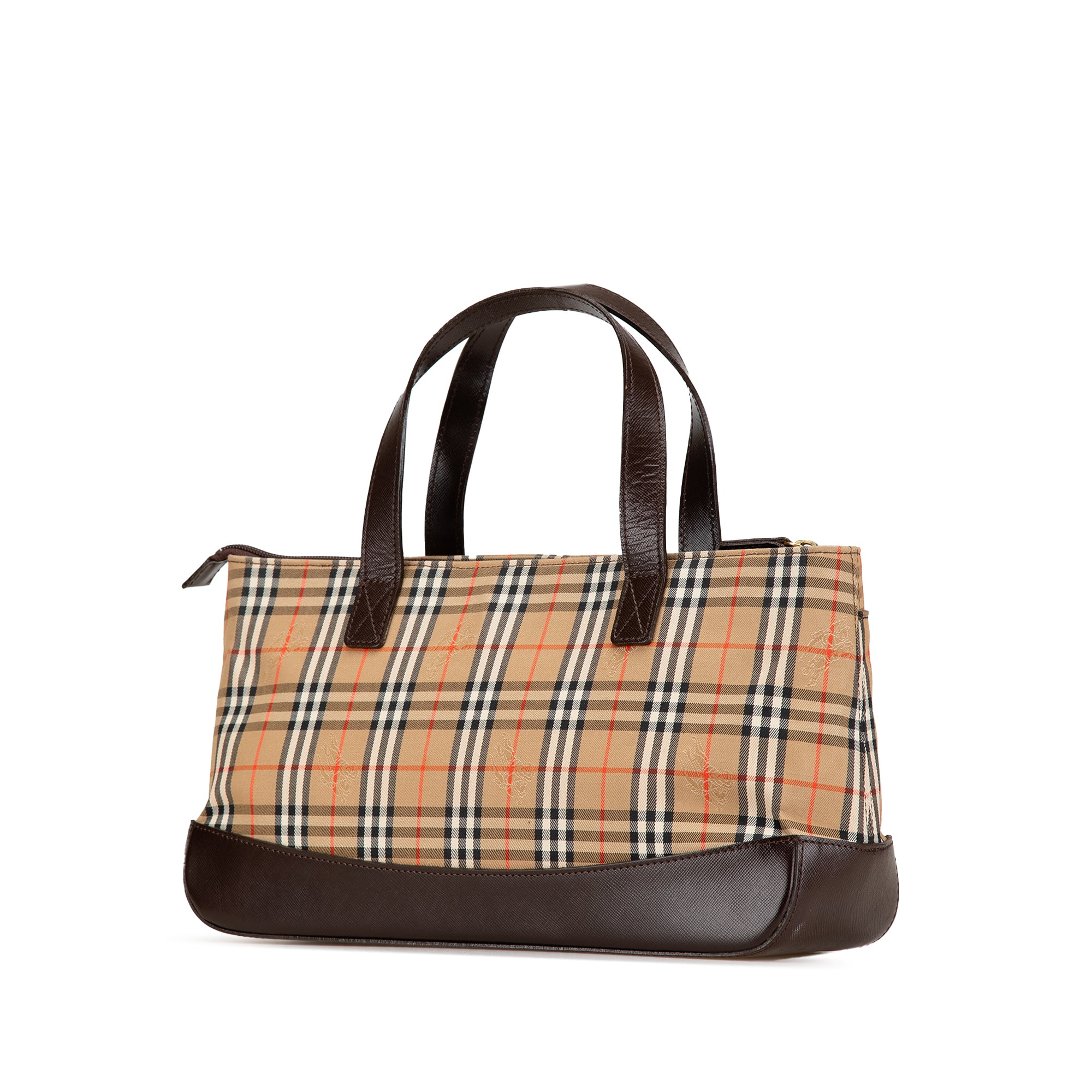 Haymarket Check Canvas Handbag