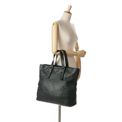 Nappa Intrecciato Belt Strap Tote