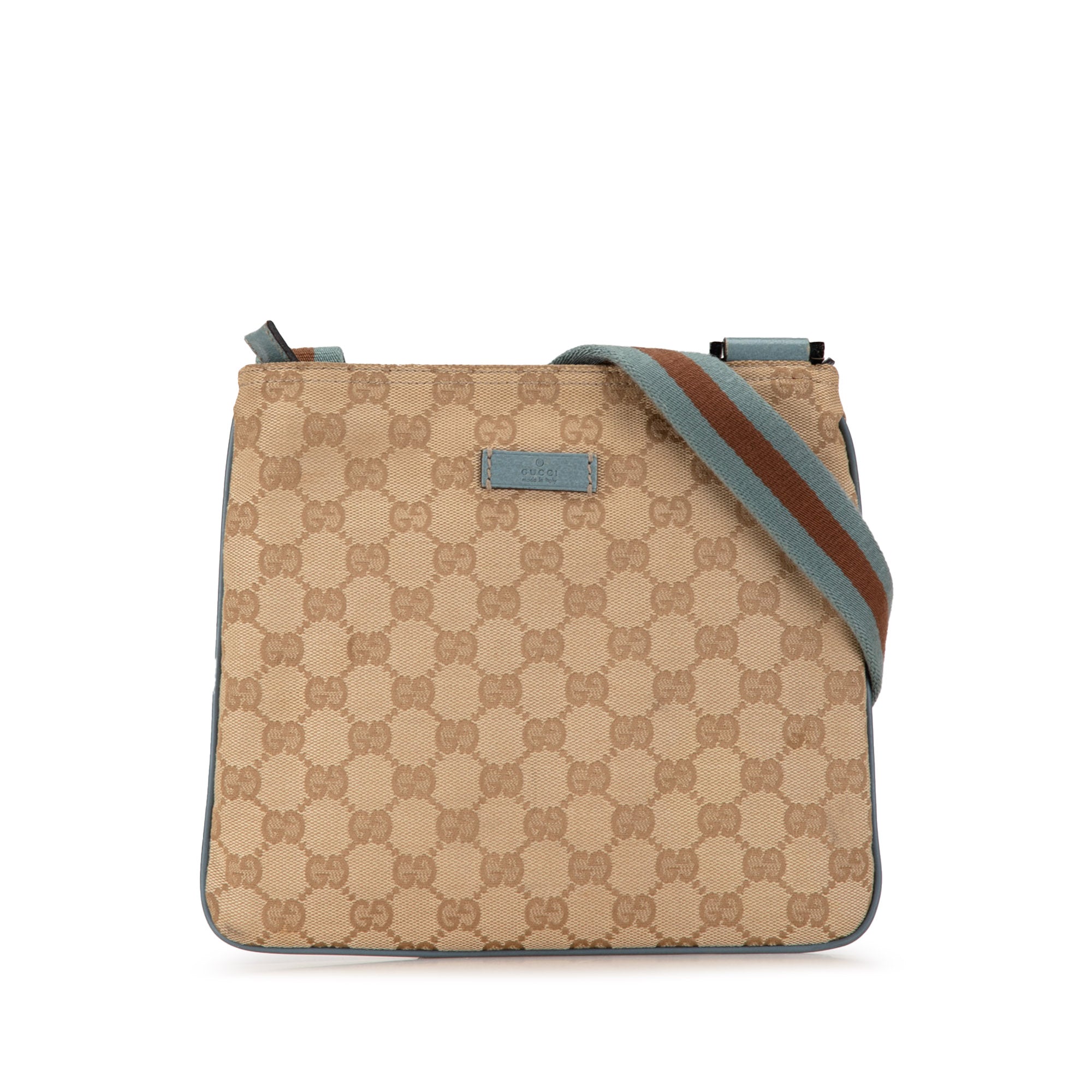 GG Canvas Web Crossbody _0