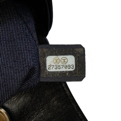 Crumpled Calfskin En Vogue Rope Flap