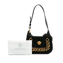 Small Leather La Medusa Chain Hobo