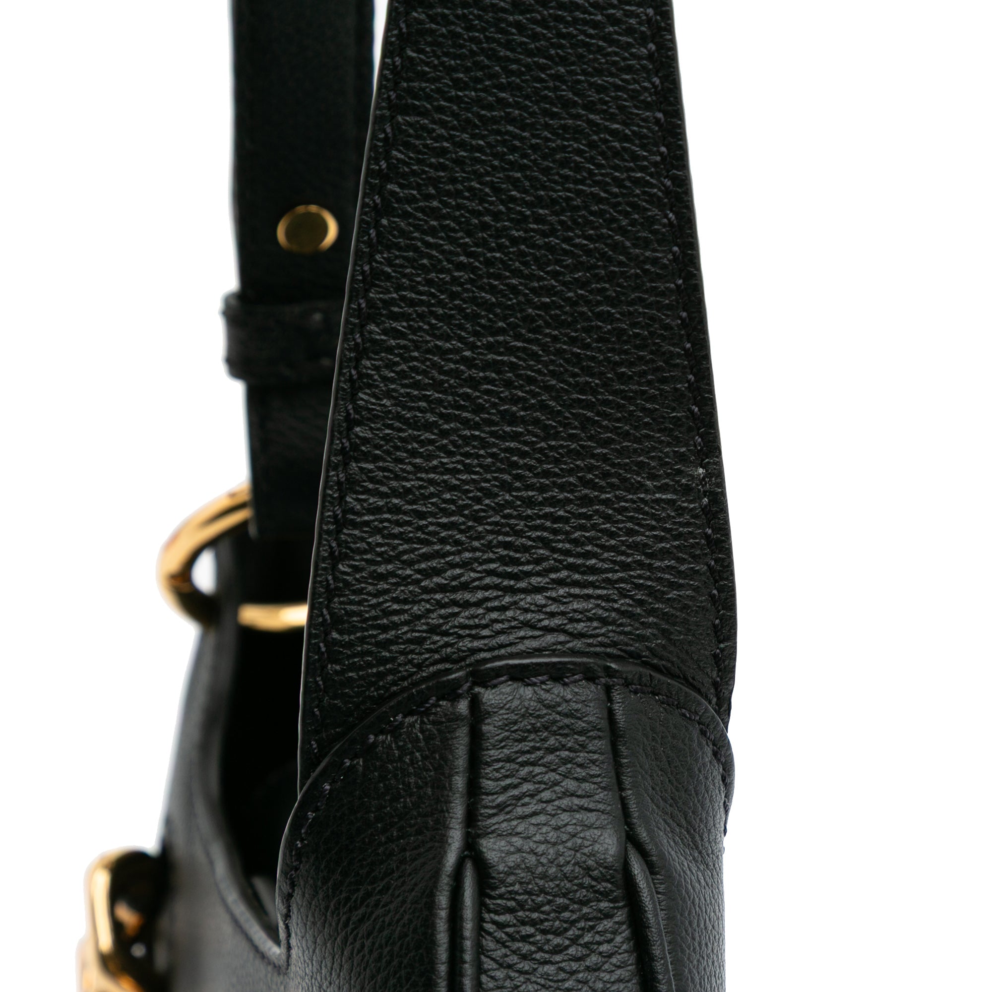 Small Leather La Medusa Chain Hobo