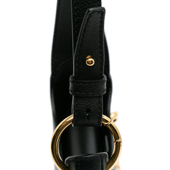 Small Leather La Medusa Chain Hobo