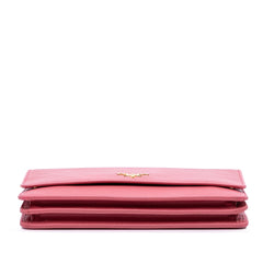Saffiano Wallet on Strap