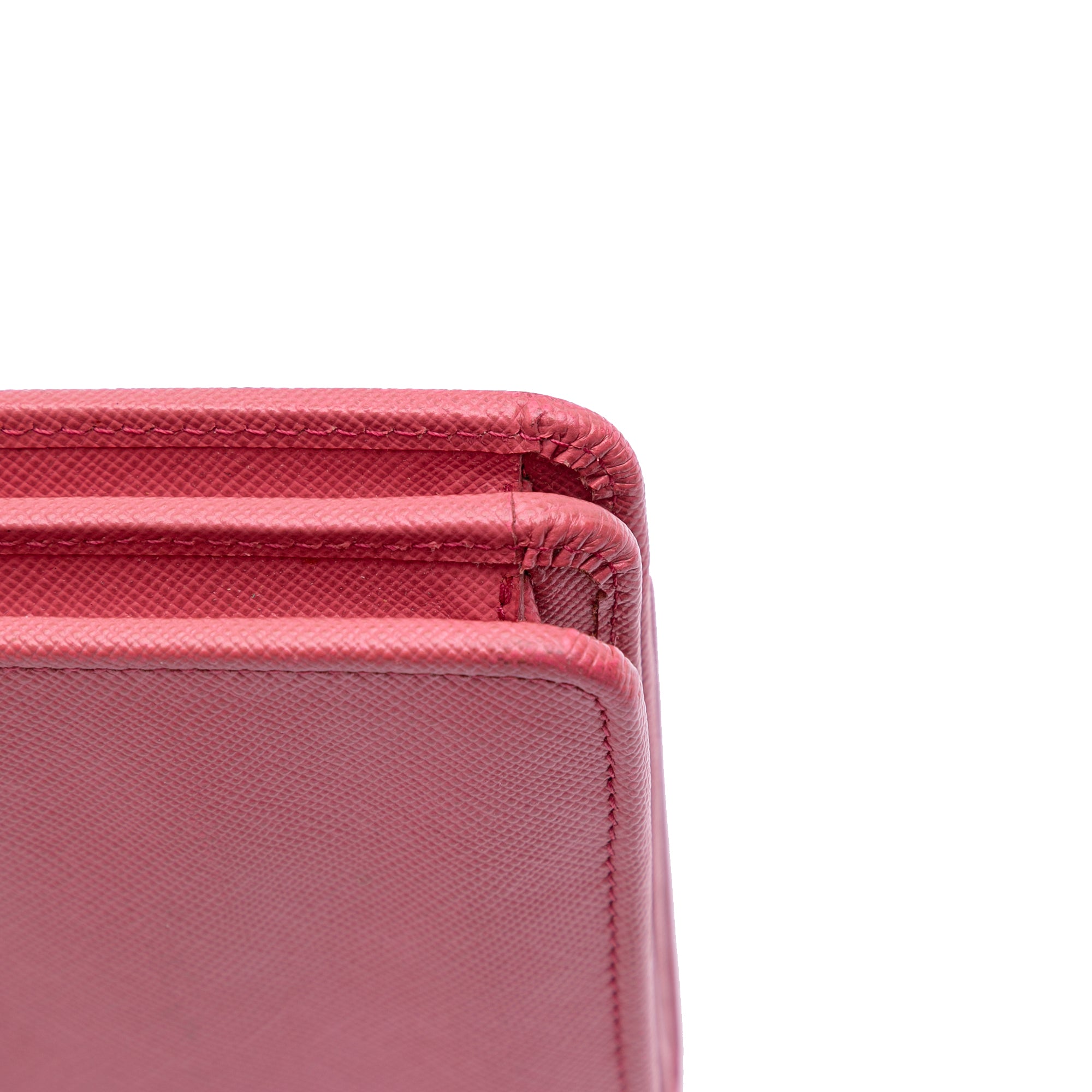 Saffiano Wallet on Strap