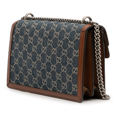Small GG Denim Dionysus Shoulder Bag