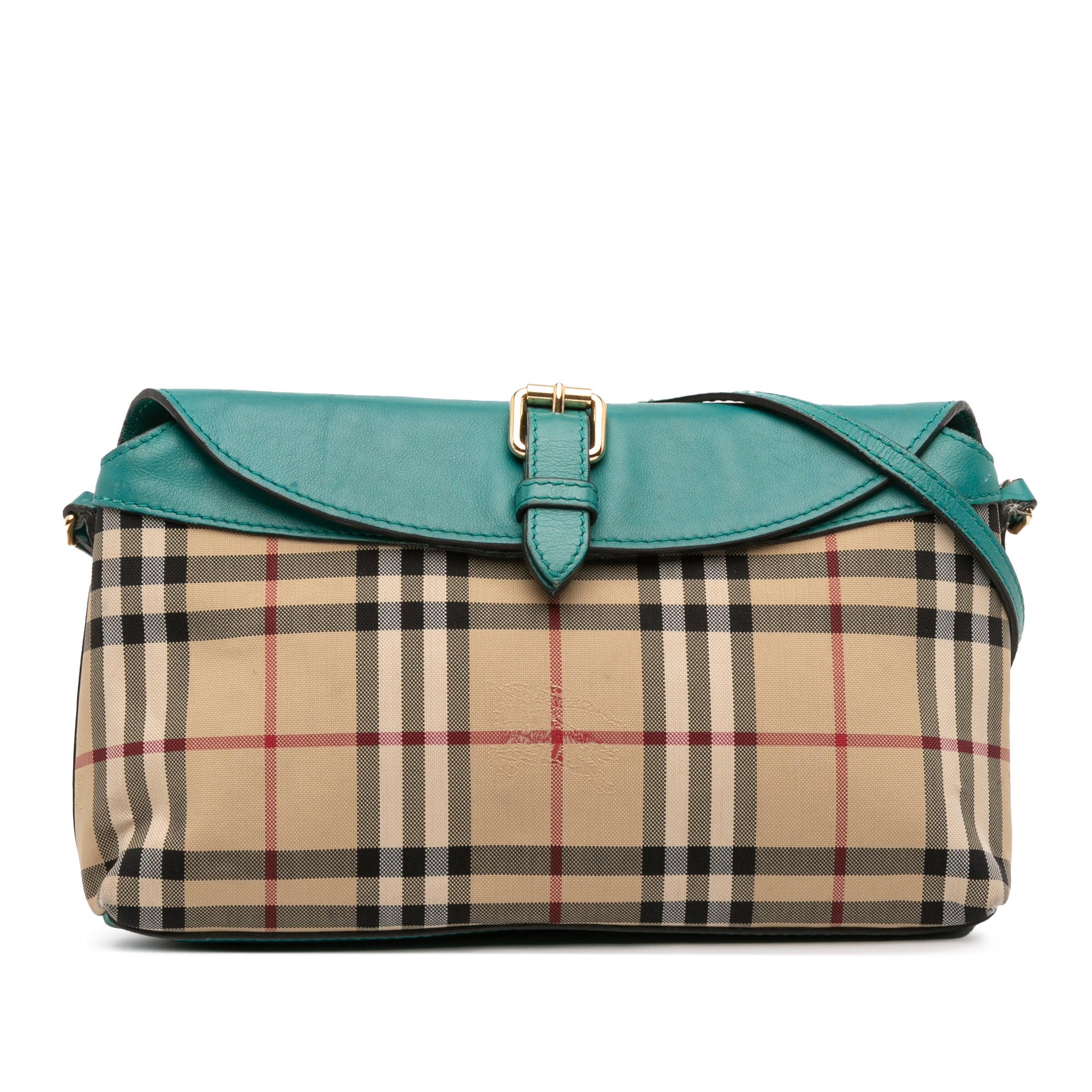 Haymarket Check Canvas Leah Crossbody