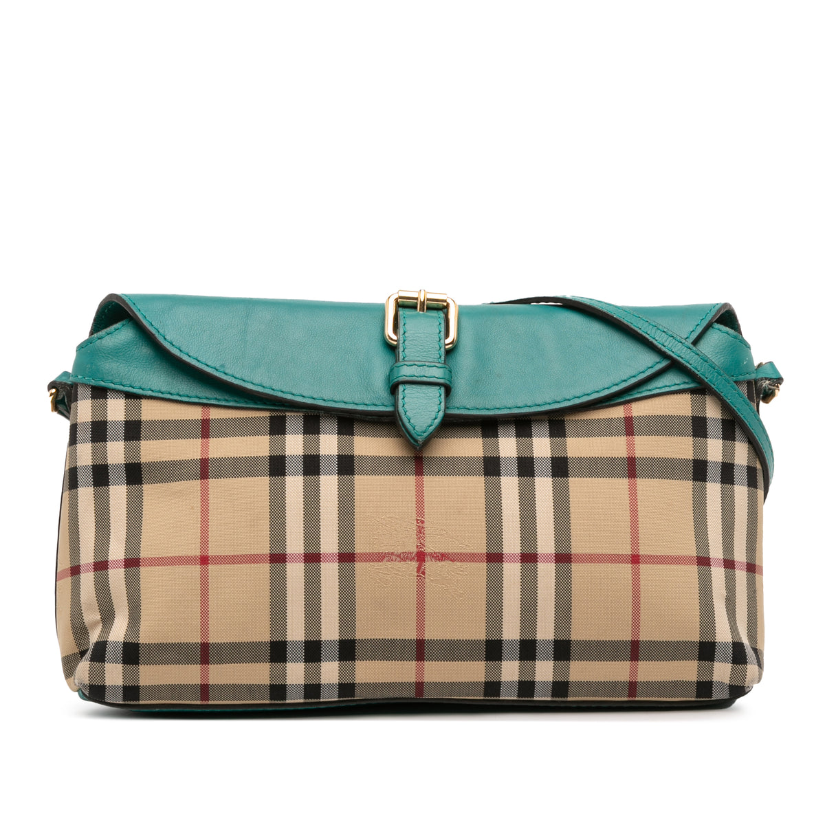 Haymarket Check Canvas Leah Crossbody