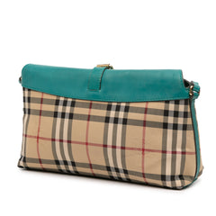 Haymarket Check Canvas Leah Crossbody