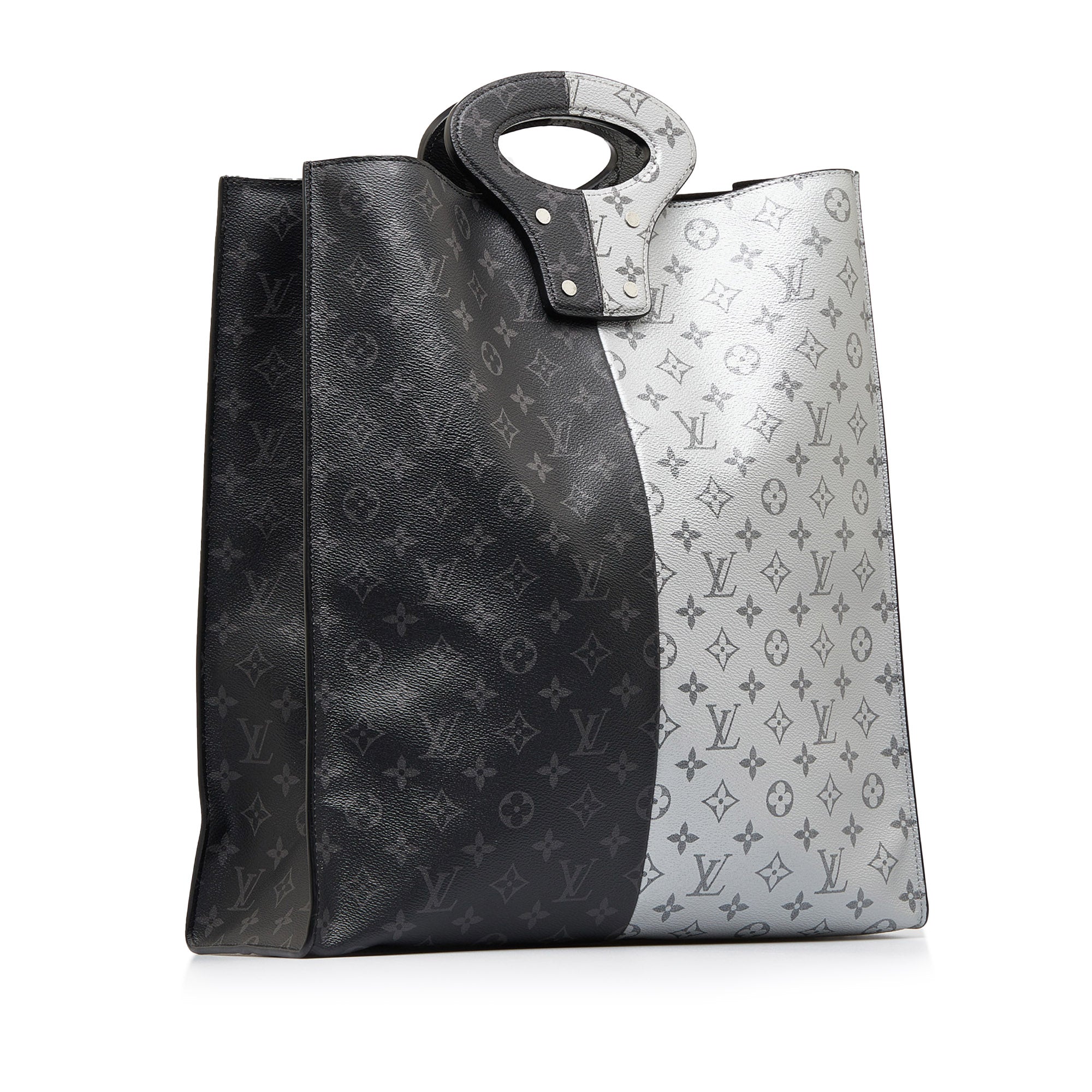 Monogram Eclipse North South Tote _1