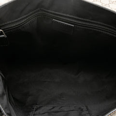 GG Supreme Web Flap Messenger Bag