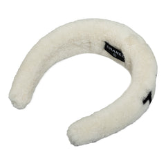 Shearling Logo Headband_0