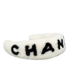 Shearling Logo Headband_3