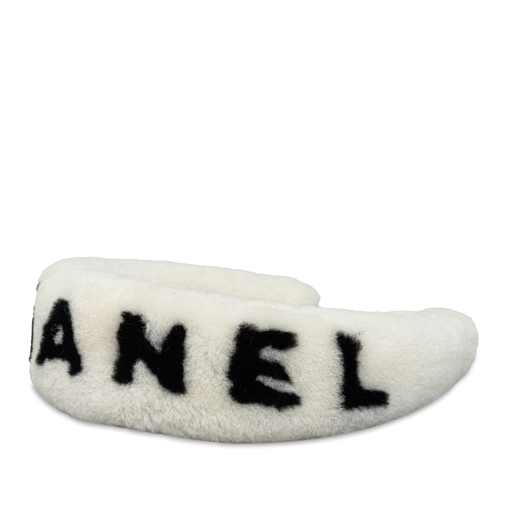 Shearling Logo Headband_4