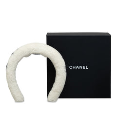 Shearling Logo Headband_5