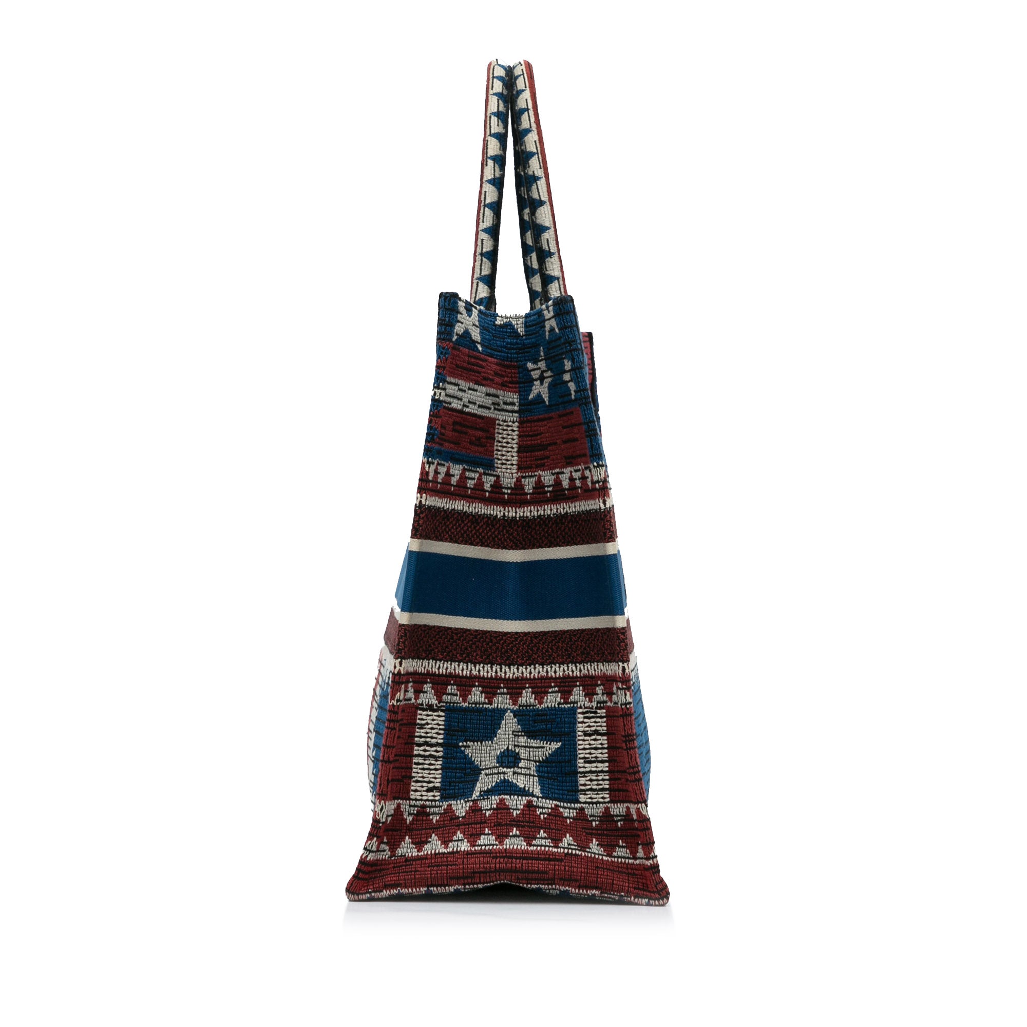 Large French Flag Book Tote