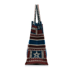 Large French Flag Book Tote