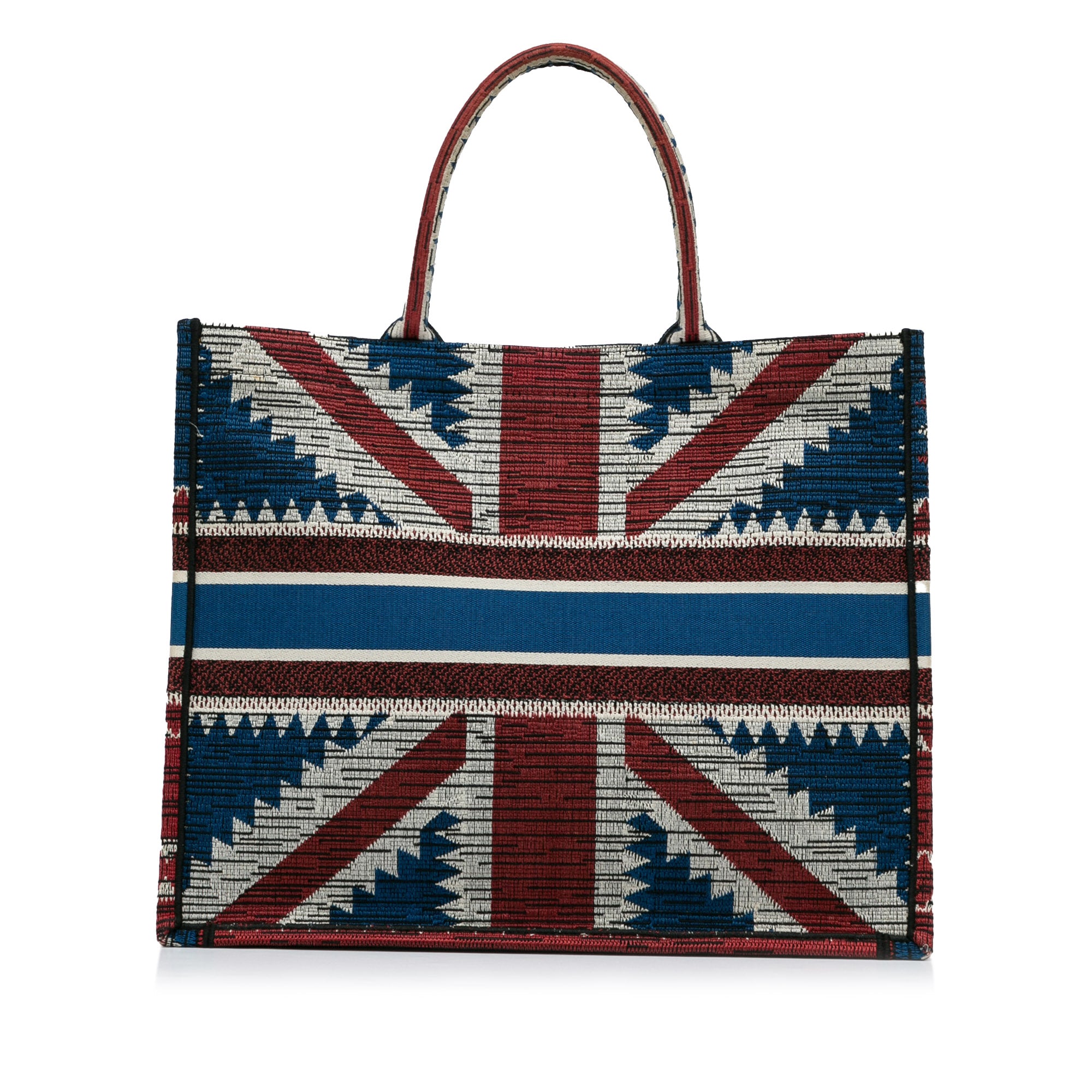 Large French Flag Book Tote