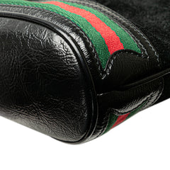 Small Suede Ophidia Bucket